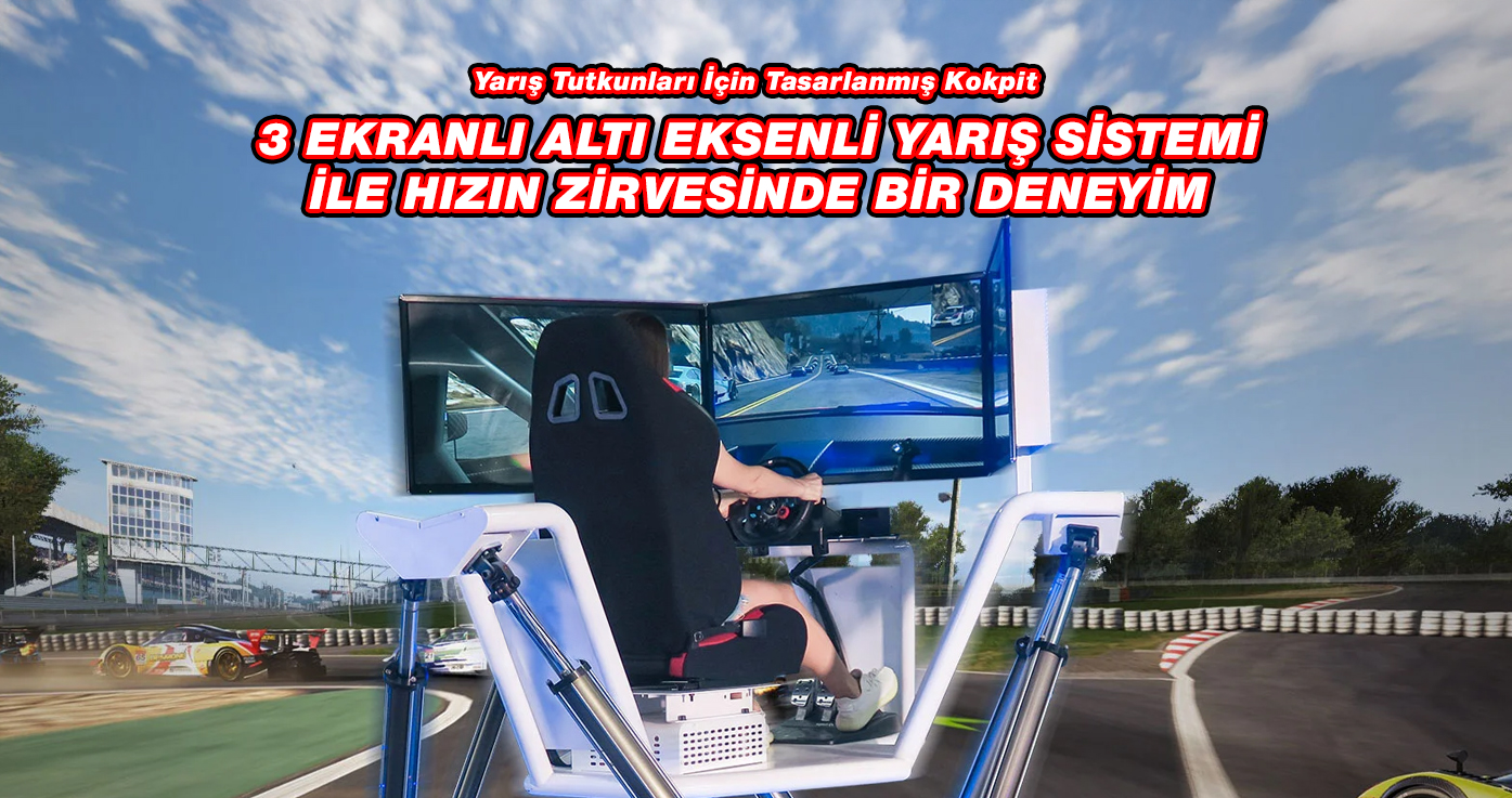 GECİKME YOK, HASSAS TEPKİLER, GERÇEK YARIŞA EŞDEĞER DENEYİM