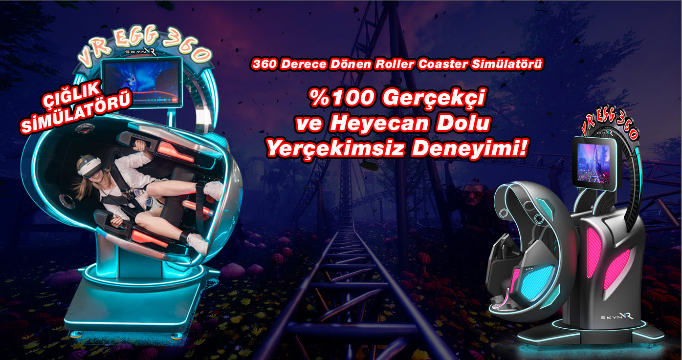 SÜPER HEYECANLI VR ROLLER COASTER SİMÜLATÖRÜ