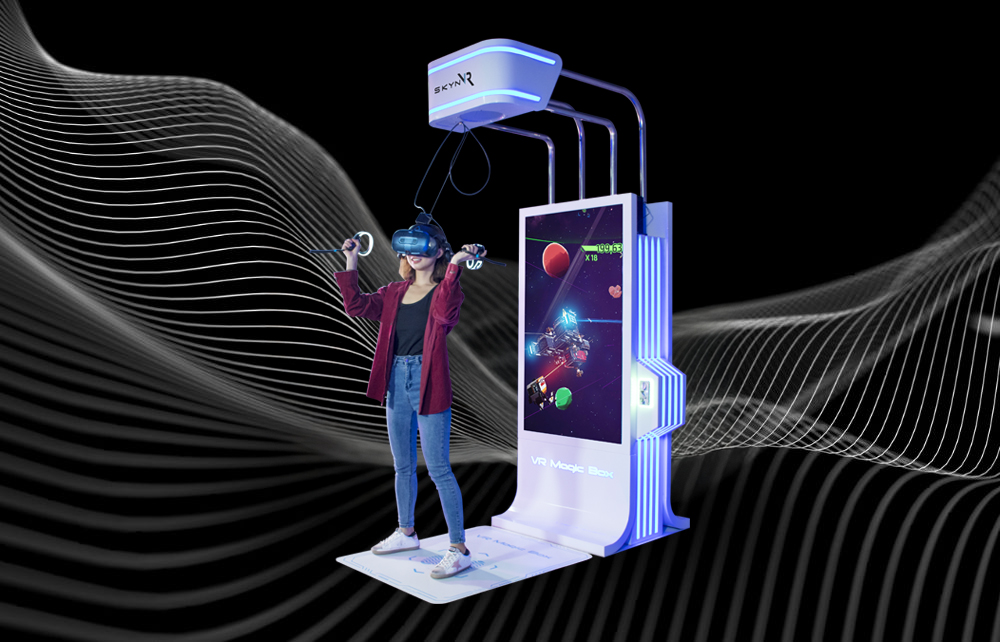 VR İŞLETMELERİ İÇİN ÇOK FONKSİYONLU AYAKTA KULLANILAN PLATFORM