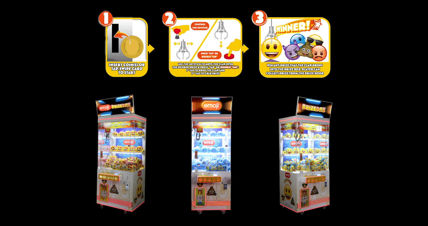 emoji™ Prize Box LCD